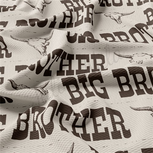 Big Brother Liverpool Bullet Textured Stretch Solid Strip Thick Knit Jersey Fabric