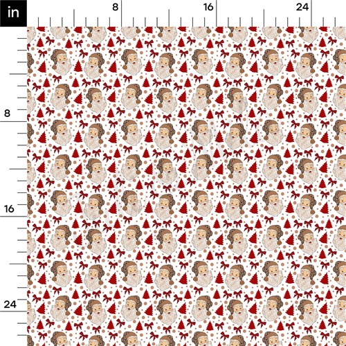 Christmas Liverpool Bullet Textured Stretch Solid Strip Thick Knit Jersey Fabric