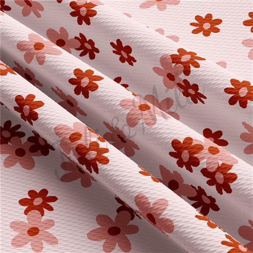 Valentine's Day Printed Liverpool Fabric Floral111 & Get a Free $89.99 Embroidery Bundle