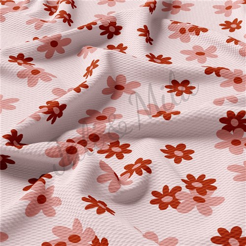 Valentine's Day Printed Liverpool Fabric Floral111 & Get a Free $89.99 Embroidery Bundle