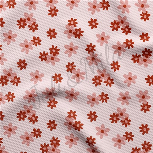 Valentine's Day Printed Liverpool Fabric Floral111 & Get a Free $89.99 Embroidery Bundle