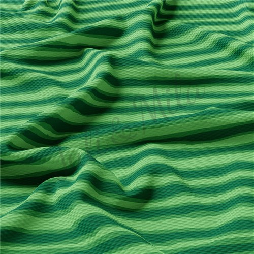 Watermelon Liverpool Bullet Textured Stretch Solid Strip Thick Knit Jersey Fabric