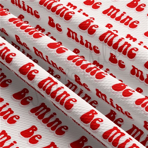 Valentine's Day Liverpool Bullet Textured Stretch Solid Strip Thick Knit Jersey Fabric