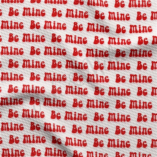 Valentine's Day Liverpool Bullet Textured Stretch Solid Strip Thick Knit Jersey Fabric