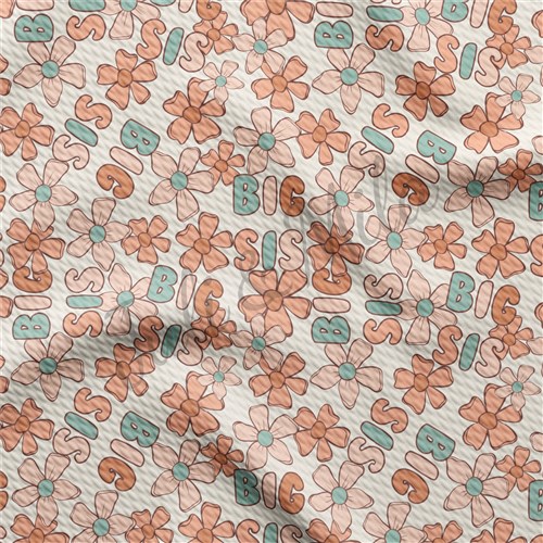 Big Sister Printed Liverpool Bullet Textured Stretch Solid Strip Thick Knit Jersey Fabric