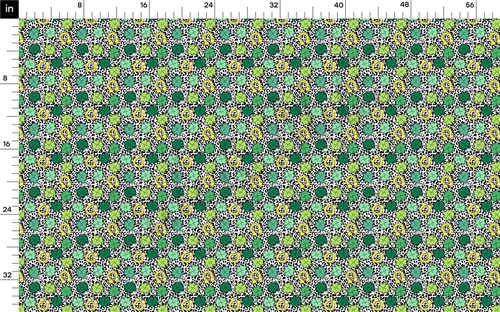 St. Patrick's Day Printed Liverpool Bullet Textured Stretch Solid Strip Thick Knit Jersey Fabric