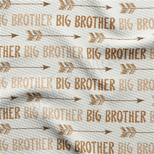 Big Brother AA2321 Liverpool Bullet Textured Stretch Solid Strip Thick Knit Jersey Fabric