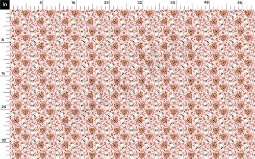 Christmas Printed Liverpool Bullet Textured Stretch Solid Strip Thick Knit Jersey Fabric