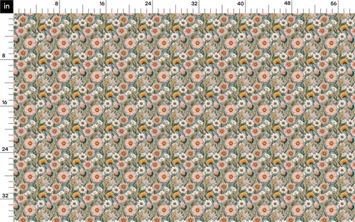 Embroidery Printed Liverpool Fabric AA1786 & Get a Free $89.99 Embroidery Bundle
