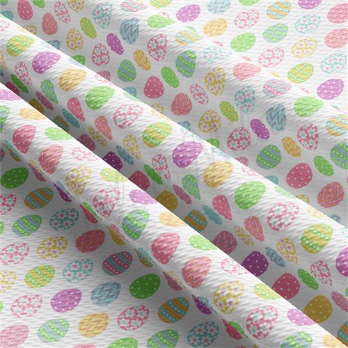Easter AA2336 Liverpool Bullet Textured Stretch Solid Strip Thick Knit Jersey Fabric
