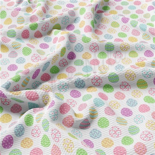 Easter AA2336 Liverpool Bullet Textured Stretch Solid Strip Thick Knit Jersey Fabric