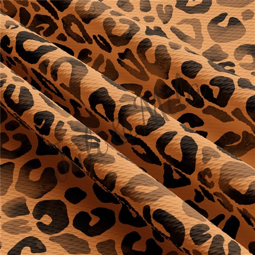Cheetah Leopard Printed Liverpool Fabric tiger & Get a Free $89.99 Embroidery Bundle