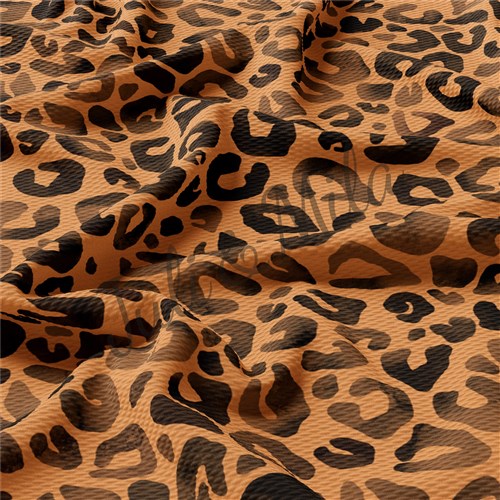 Cheetah Leopard Printed Liverpool Fabric tiger & Get a Free $89.99 Embroidery Bundle