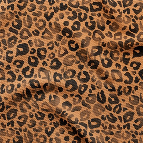 Cheetah Leopard Printed Liverpool Fabric tiger & Get a Free $89.99 Embroidery Bundle
