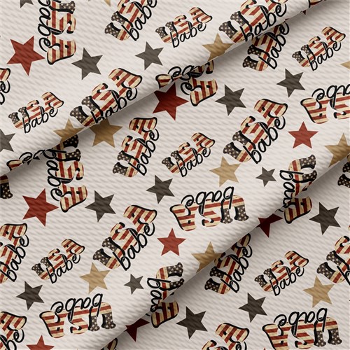 Printed Liverpool Bullet Textured Stretch Solid Strip Thick Knit Jersey Fabric