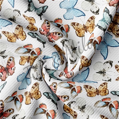 Butterfly Printed Liverpool Egg Bunny Pastel (E56) & Get a Free $89.99 Embroidery Bundle