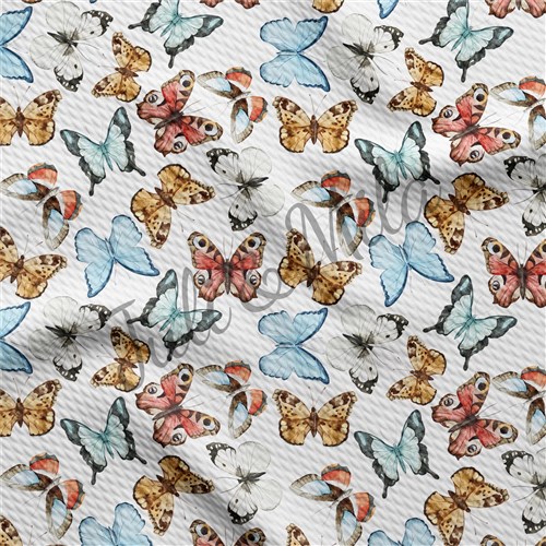 Butterfly Printed Liverpool Egg Bunny Pastel (E56) & Get a Free $89.99 Embroidery Bundle