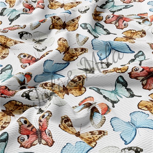 Butterfly Printed Liverpool Egg Bunny Pastel (E56) & Get a Free $89.99 Embroidery Bundle