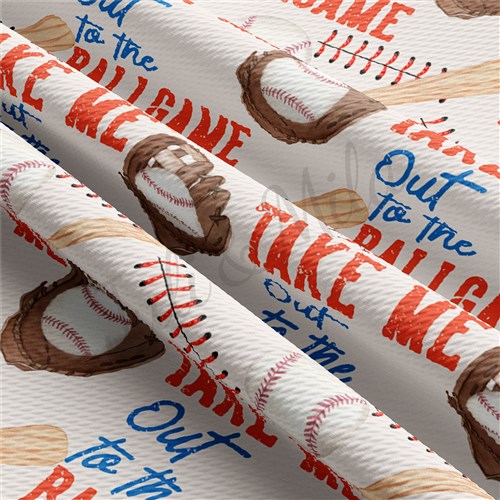 Take me out to the ball game Liverpool Bullet Textured Stretch Solid Strip Thick Knit Jersey Fabric