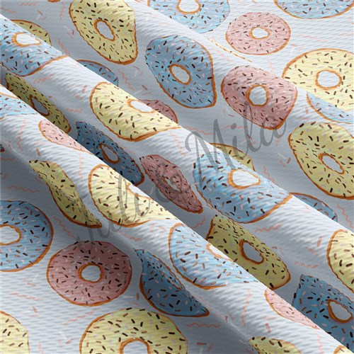 Printed Liverpool Fabric (Donuts2) & Get a Free $89.99 Embroidery Bundle