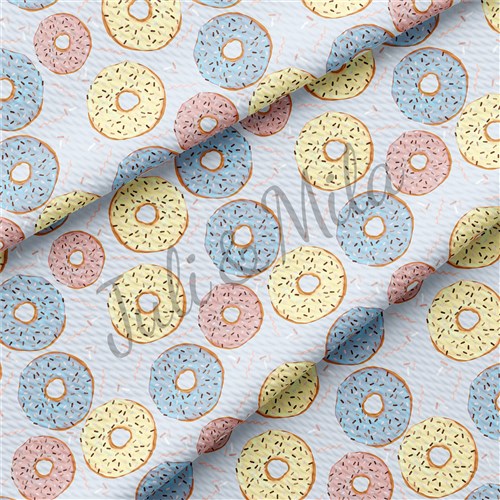 Printed Liverpool Fabric (Donuts2) & Get a Free $89.99 Embroidery Bundle