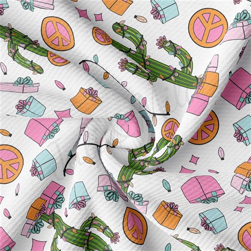 Christmas Printed Liverpool Fabric farm AA1857 & Get a Free $89.99 Embroidery Bundle