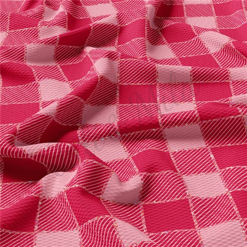 Valentine's Day Liverpool Bullet Textured Stretch Solid Strip Thick Knit Jersey Fabric