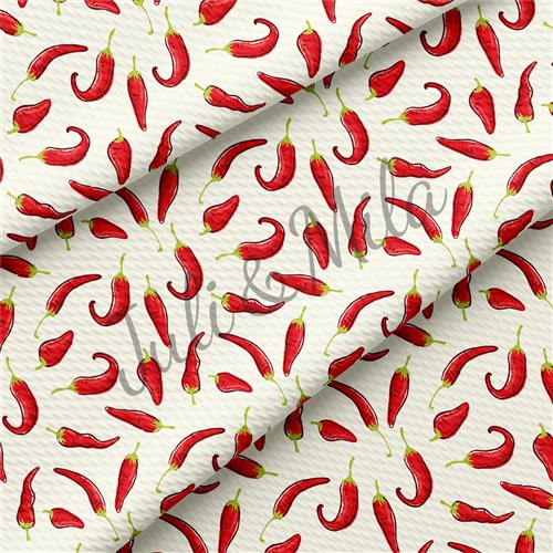 Chili Printed Liverpool 4 Way Fabric Bow & Get a Free $89.99 Embroidery Bundle