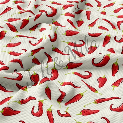Chili Printed Liverpool 4 Way Fabric Bow & Get a Free $89.99 Embroidery Bundle