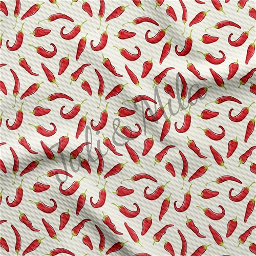 Chili Printed Liverpool 4 Way Fabric Bow & Get a Free $89.99 Embroidery Bundle