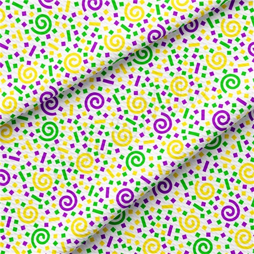 Mardi Gras AA2353 Liverpool Bullet Textured Stretch Solid Strip Thick Knit Jersey Fabric