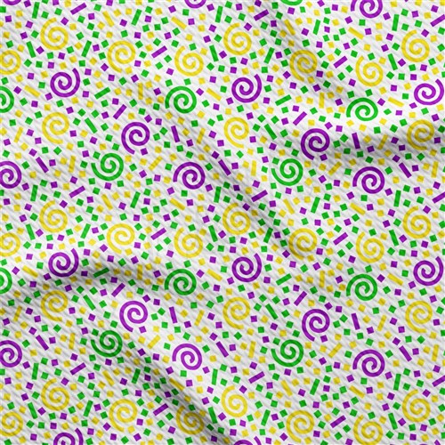 Mardi Gras AA2353 Liverpool Bullet Textured Stretch Solid Strip Thick Knit Jersey Fabric