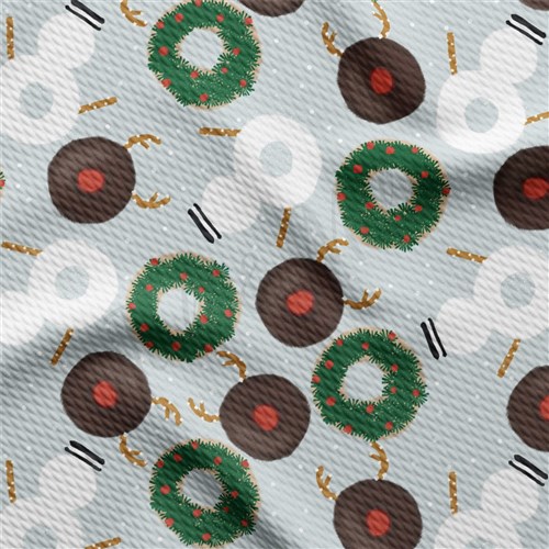Christmas Printed Liverpool Fabric AA2153 & Get a Free $89.99 Embroidery Bundle