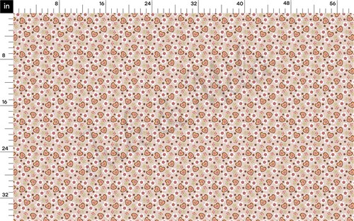 Valentine's Day Printed Liverpool Bullet Textured Stretch Solid Strip Thick Knit Jersey Fabric
