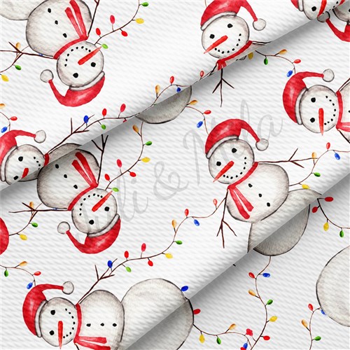Christmas Liverpool Bullet Textured Stretch Solid Strip Thick Knit Jersey Fabric