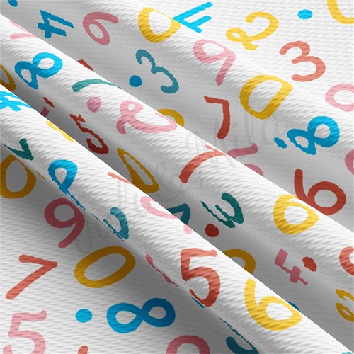 Back to School AA2363 Liverpool Bullet Textured Stretch Solid Strip Thick Knit Jersey Fabric