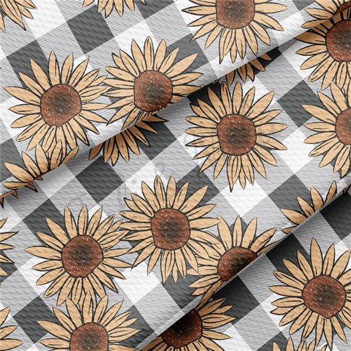 Fall Sunflowers Bullet Liverpool Fabric AA729 & Get a Free $89.99 Embroidery Bundle
