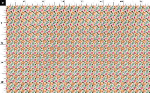 Floral Printed Liverpool Bullet Textured Stretch Solid Strip Thick Knit Jersey Fabric