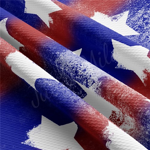 4th of July Patriotic Printed Liverpool Stretch AA1526 & Get a Free $89.99 Embroidery Bundle