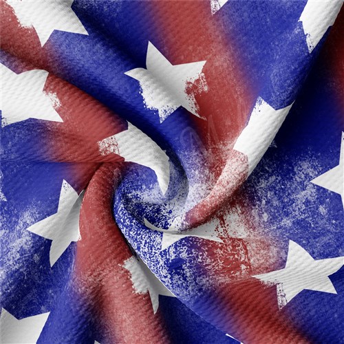 4th of July Patriotic Printed Liverpool Stretch AA1526 & Get a Free $89.99 Embroidery Bundle