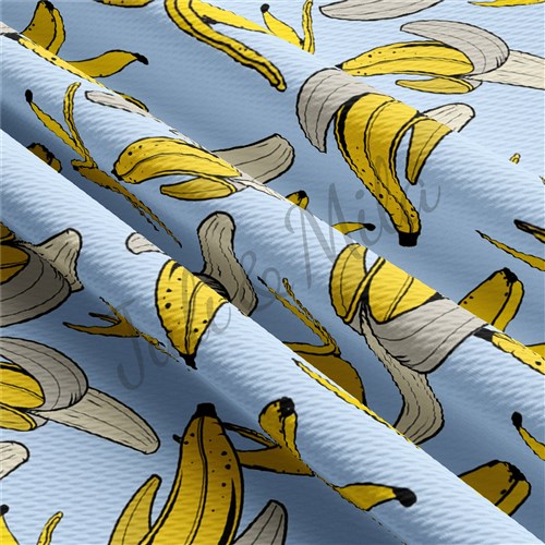 Blue Bananas Printed Liverpool Bow (Bananas 2) & Get a Free $89.99 Embroidery Bundle
