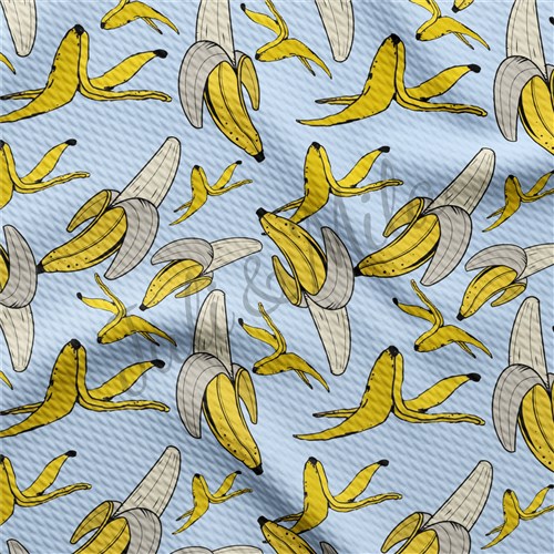 Blue Bananas Printed Liverpool Bow (Bananas 2) & Get a Free $89.99 Embroidery Bundle