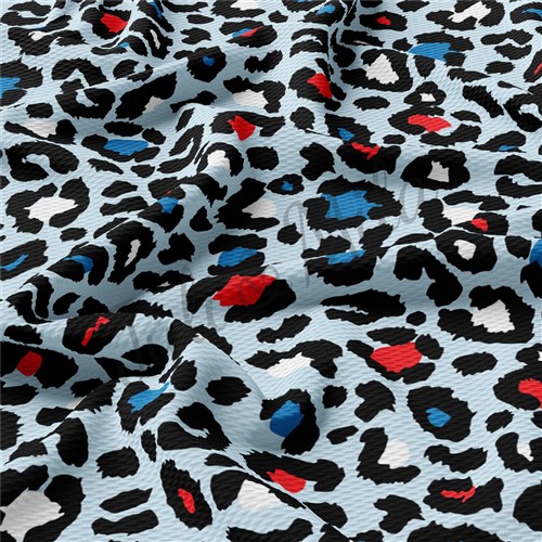 Patriotic 4th of July Printed Liverpool Fabric AA354 & Get a Free $89.99 Embroidery Bundle