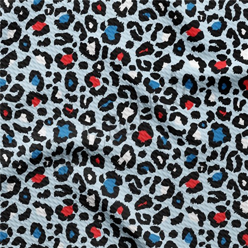 Patriotic 4th of July Printed Liverpool Fabric AA354 & Get a Free $89.99 Embroidery Bundle