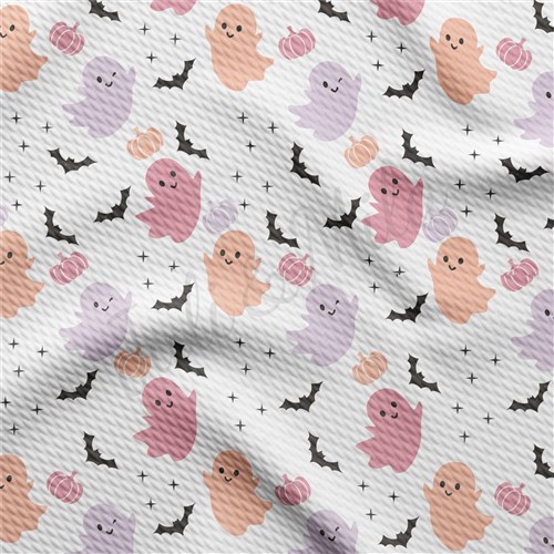 Fall AutumnPrinted Liverpool Bullet Textured Stretch Solid Strip Thick Knit Jersey Fabric