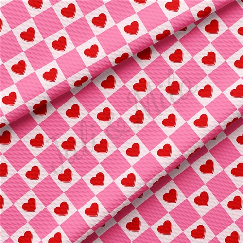 Valentine's Day Liverpool Bullet Textured Stretch Solid Strip Thick Knit Jersey Fabric