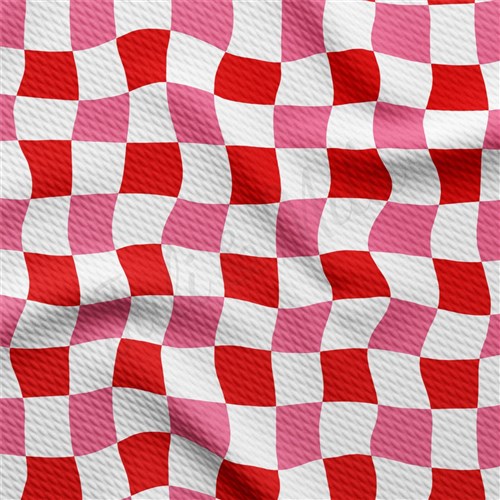 Valentine's Day Liverpool Bullet Textured Stretch Solid Strip Thick Knit Jersey Fabric