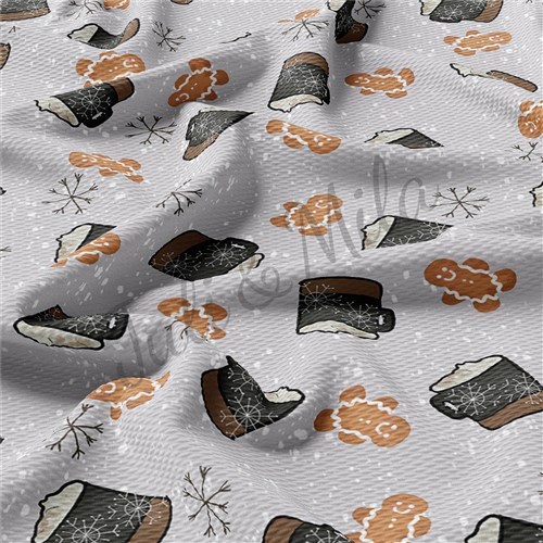 Christmas Printed Liverpool Fabric christmasseries10 & Get a Free $89.99 Embroidery Bundle
