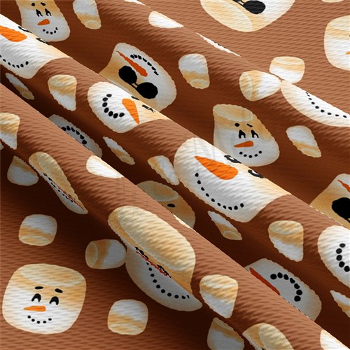 Christmas Christmas Liverpool Bullet Textured Stretch Solid Strip Thick Knit Jersey Fabric