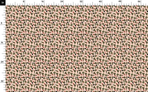 Christmas Liverpool Bullet Textured Stretch Solid Strip Thick Knit Jersey Fabric